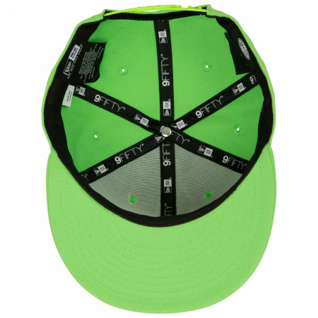 Batman 1960s Lime Green Colorway New Era 9Fifty Adjustable Hat